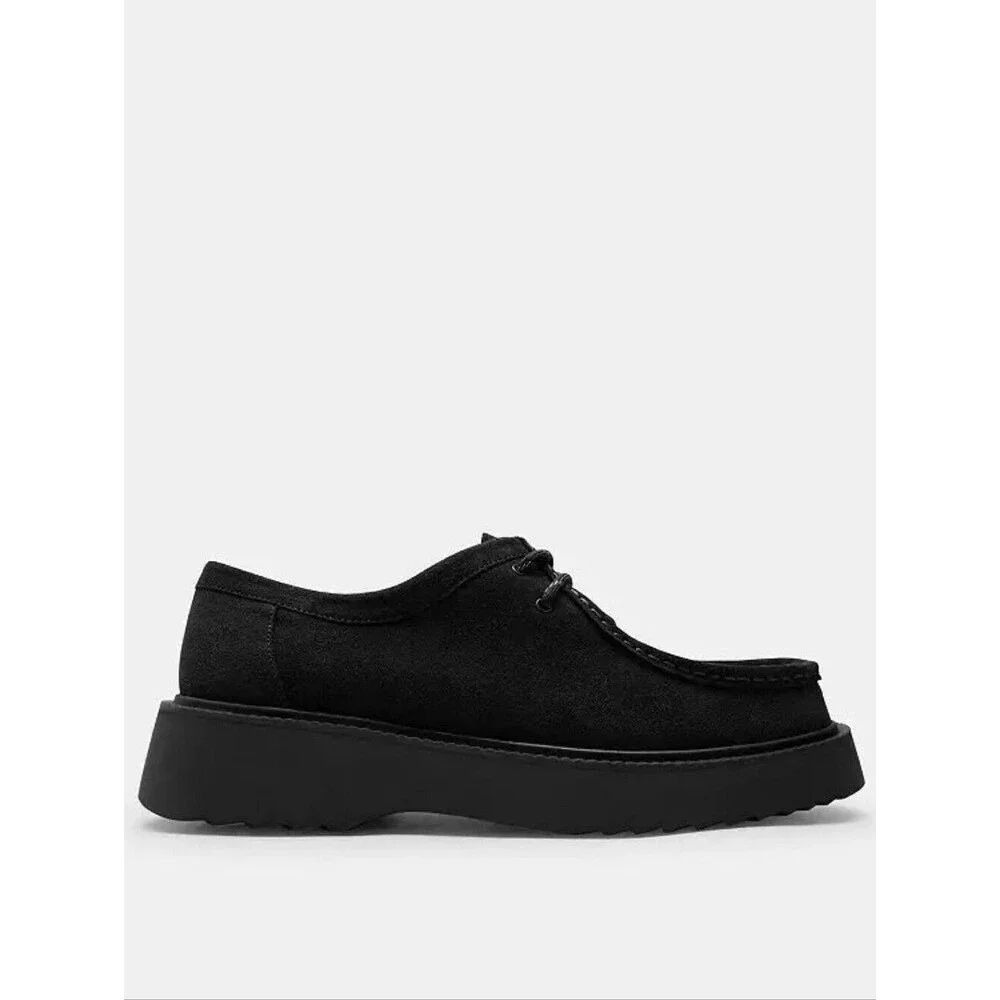 Coach Men's Suede Chukka Boots in Black, Size 11